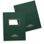 Customized Foil Stamp Imprinted Letter Size 2-Piece Report Cover w/Window (8 3/4"x11 1/4")