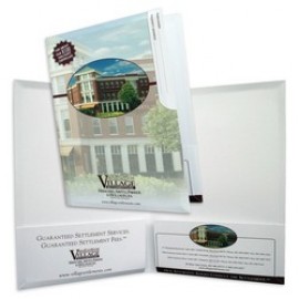 Conformer Legal Size Expansion Folder Printed Full Color with Two Pockets (9-1/2" x 14-1/2") with Logo