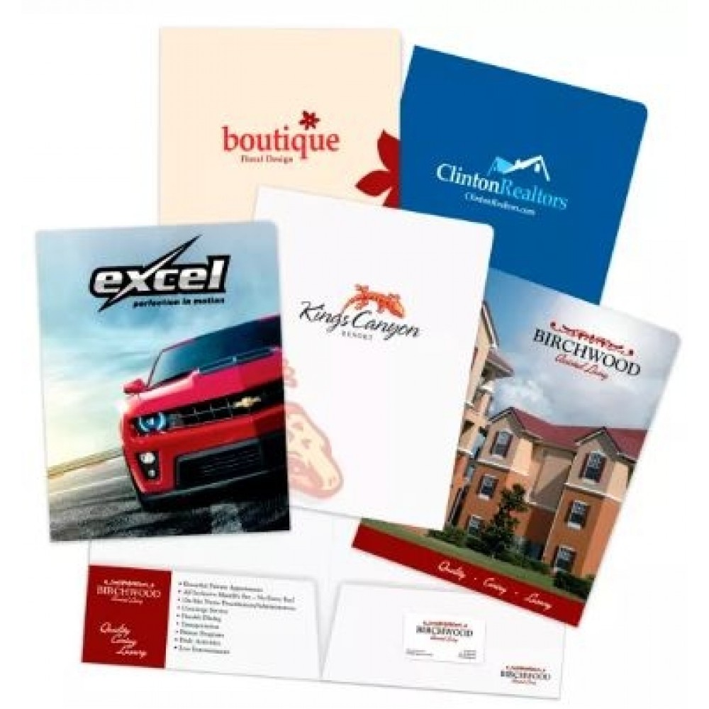 Popular Choice Printed Presentation Folder (2 Color print) Logo Printed Popular Choice Printed Presentation Folder (2 Color print) Logo Printed