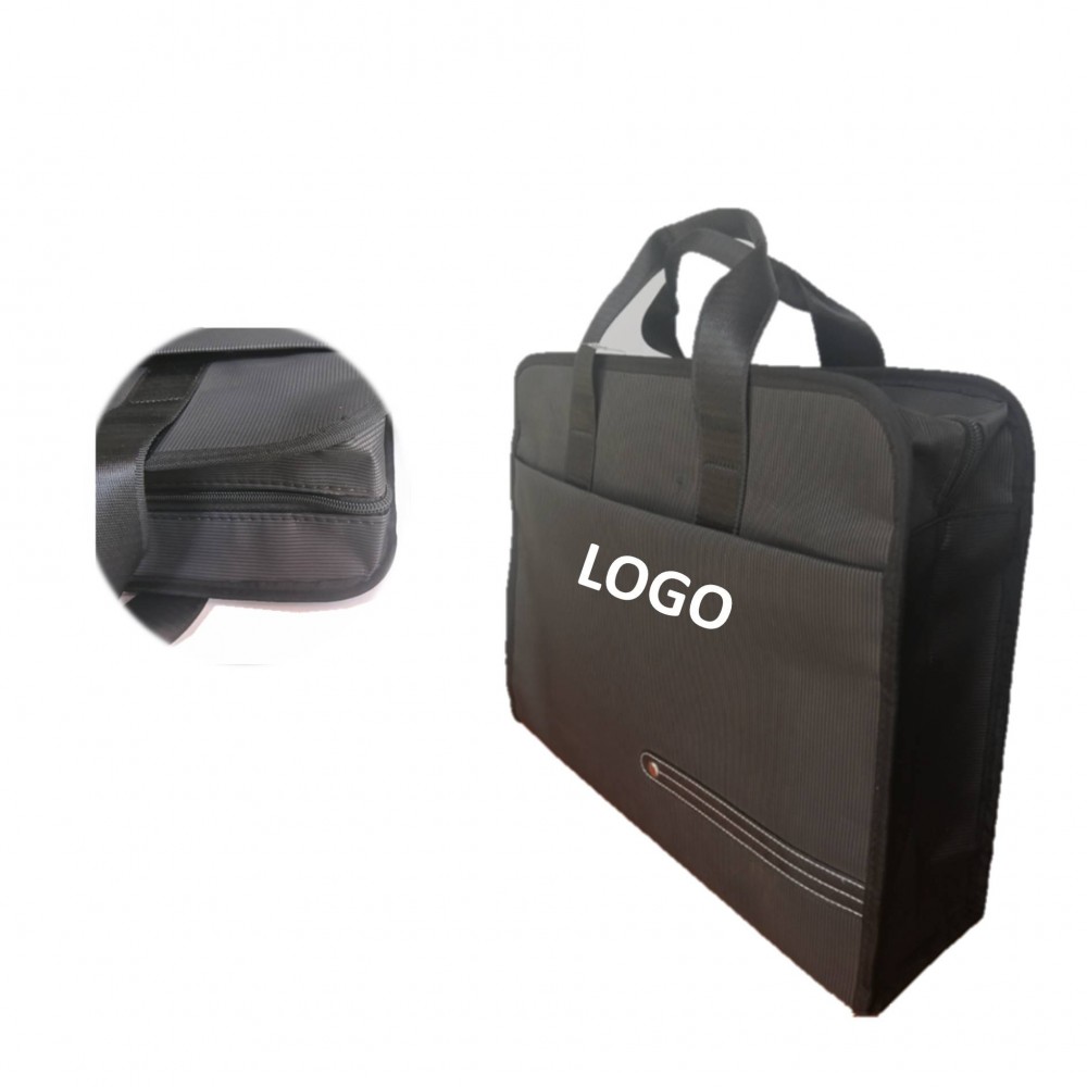 Personalized Large Capacity Portable Zipper Document Bag Personalized Large Capacity Portable Zipper Document Bag