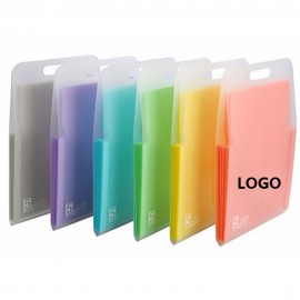 Custom 5-Pocket Expandable File Folder