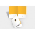 Personalized 14 Point Presentation Folder (6"x9")