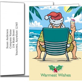 Holiday Greeting Cards w/Imprinted Envelopes with Logo