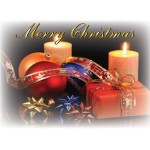 Promotional Christmas Cluster Greeting Card