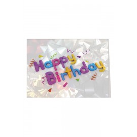 Promotional Dimensional Letter Birthday Greeting Card with Free Song Download