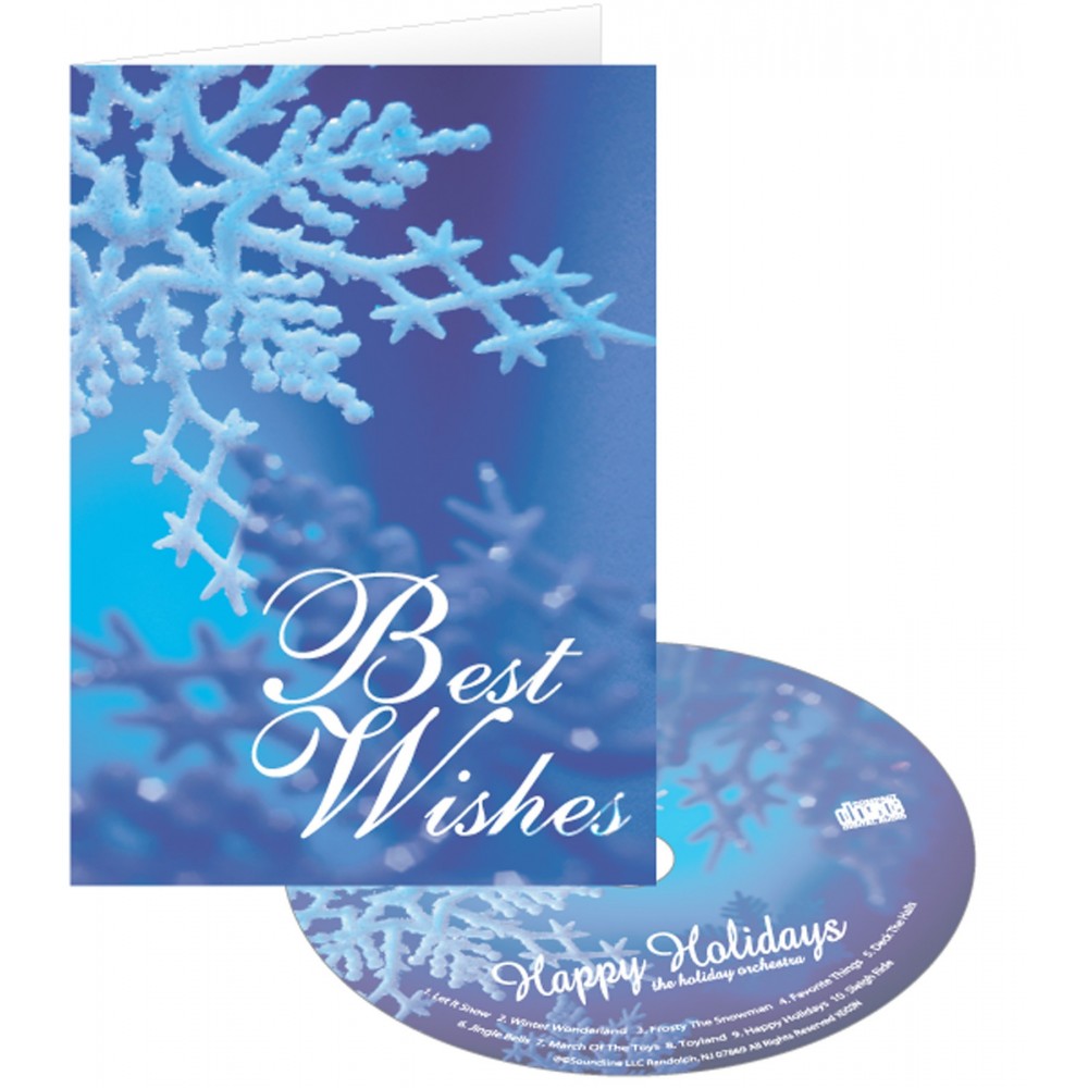 Happy Holidays CD with Logo