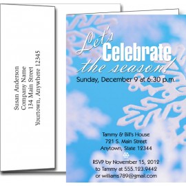Holiday Invitations w/Imprinted Envelopes with Logo  Holiday Invitations w/Imprinted Envelopes with Logo