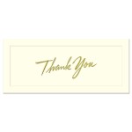 Custom Imprinted Letter Size Thank You