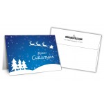 Promotional 5" x 7" Holiday Greeting Cards w/ Imprinted Envelopes - Merry Christmas