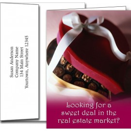 Promotional Valentine's Day Greeting Cards w/Imprinted Envelopes (5"x7")  Promotional Valentine