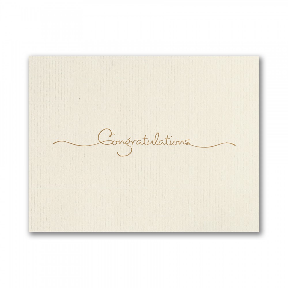 Logo Printed You've Done It Congratulations Card Logo Printed You've Done It Congratulations Card
