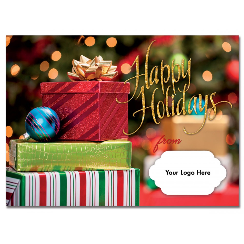 Personalized Holiday Packages Logo Card Personalized Holiday Packages Logo Card
