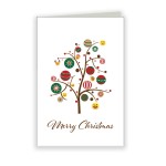 Emoji Tree Holiday Greeting Card with Logo