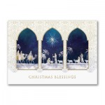 Custom Imprinted Blessings Of Christmas Holiday Card