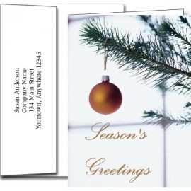 Holiday Greeting Cards w/Imprinted Envelopes with Logo