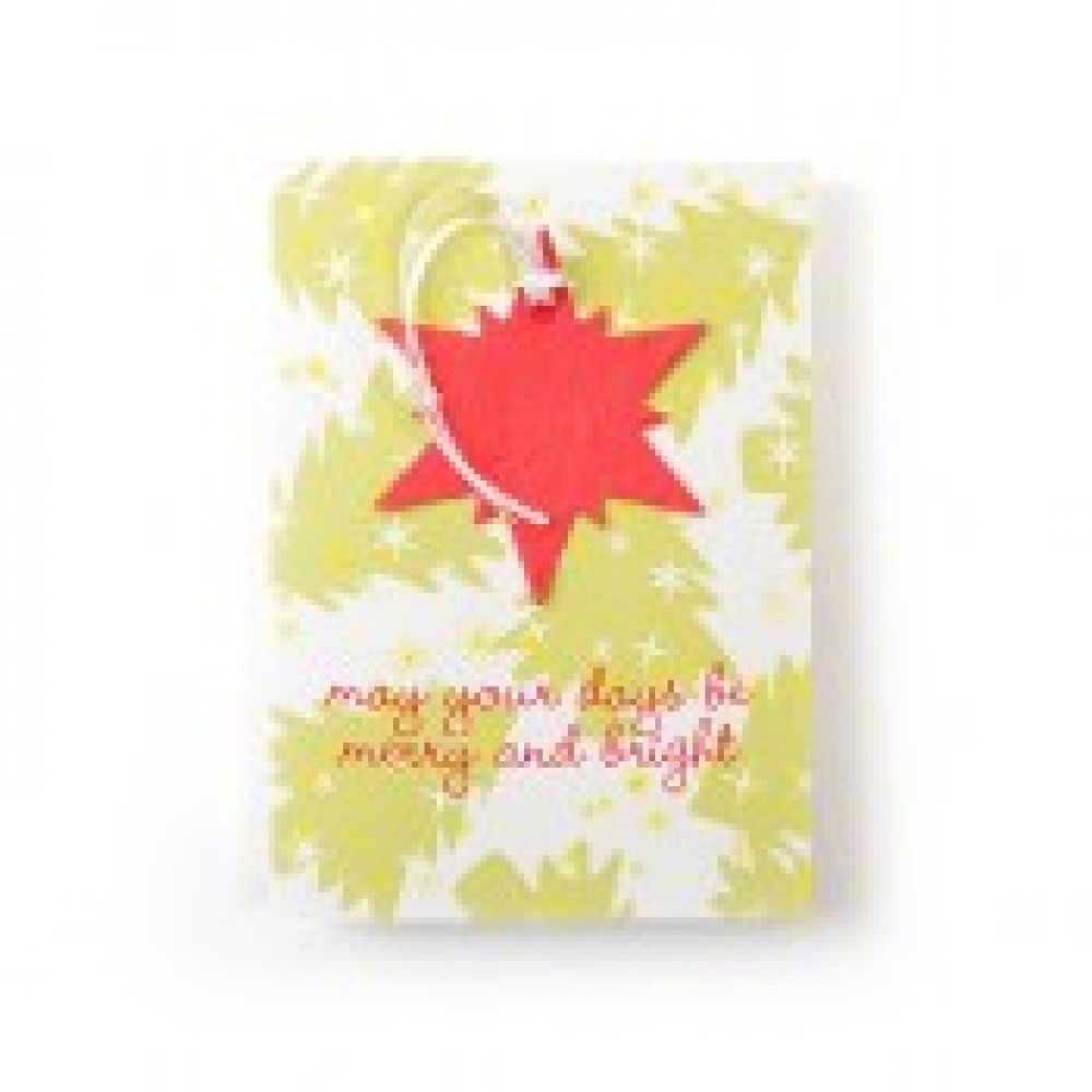Customized Holiday Premium Ornament Card