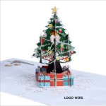 Christmas Tree Greeting Cards with Logo