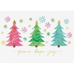Colorful Greetings Holiday Card with Logo
