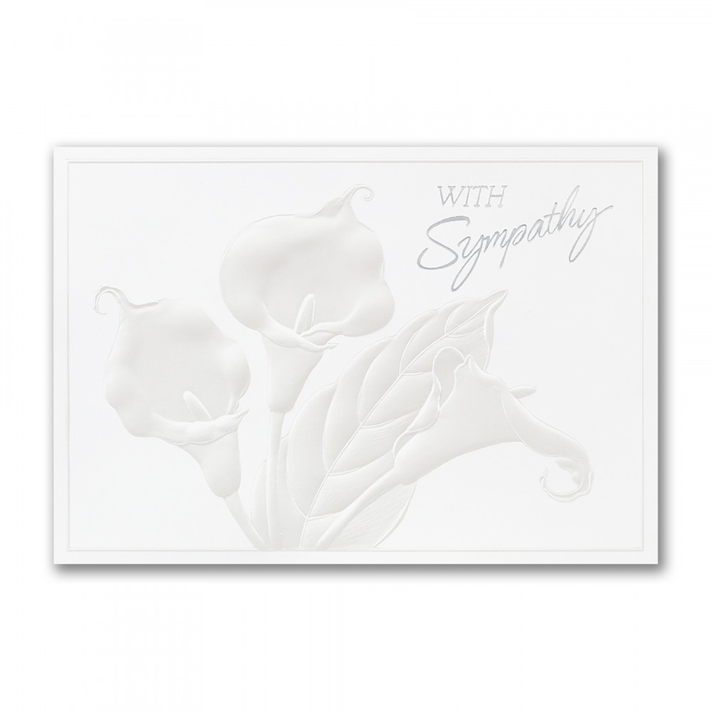 Custom Imprinted With Sympathy Sympathy Card Custom Imprinted With Sympathy Sympathy Card