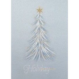 Logo Branded Glittering Greeting Holiday Card  Logo Branded Glittering Greeting Holiday Card