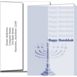 Logo Branded Holiday Greeting Cards w/Imprinted Envelopes