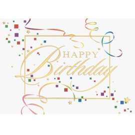 Celebration Birthday Card with Logo  Celebration Birthday Card with Logo