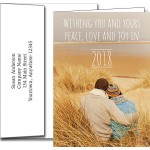 New Year Greeting Cards w/Imprinted Envelopes (5"x7") with Logo