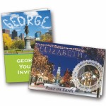 Customized Custom Full Color Greeting Card, 4/K