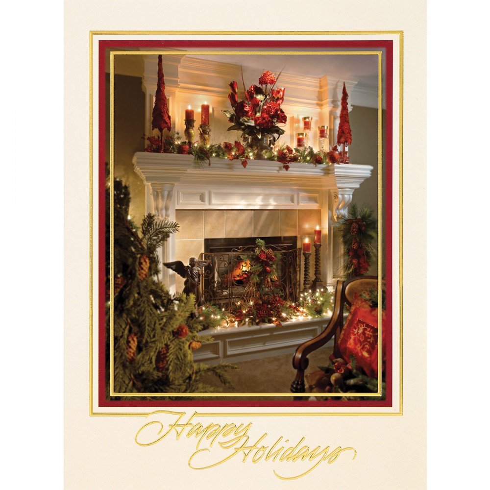 Warm Holiday Home Custom Imprinted Warm Holiday Home Custom Imprinted