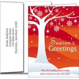 Holiday Greeting Cards w/Imprinted Envelopes with Logo  Holiday Greeting Cards w/Imprinted Envelopes with Logo