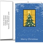 Personalized Holiday Greeting Cards w/Imprinted Envelopes