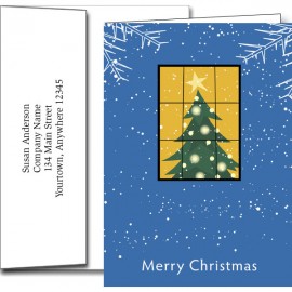 Holiday Greeting Cards w/Imprinted Envelopes with Logo  Holiday Greeting Cards w/Imprinted Envelopes with Logo