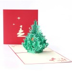 Personalized 3D Pop Up Christmas Greeting Card