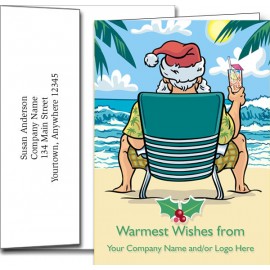 Logo Holiday Greeting Cards w/Imprinted Envelopes (5"x7") with Logo