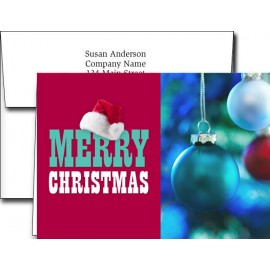 Holiday Greeting Cards w/Imprinted Envelopes with Logo