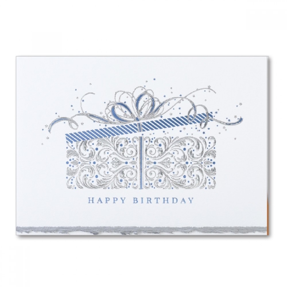 Opened Birthday Present Card Custom Imprinted Opened Birthday Present Card Custom Imprinted