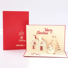 3D Pop Up Christmas Cards with Logo