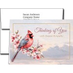 Personalized Sympathy Greeting Cards w/Imprinted Envelopes