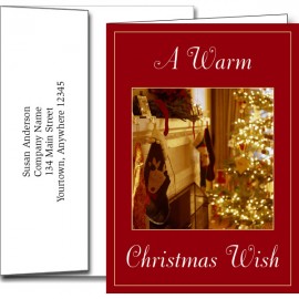Holiday Greeting Cards w/Imprinted Envelopes with Logo