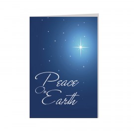 Starlight / Peace on Earth Greeting Card with Logo  Starlight / Peace on Earth Greeting Card with Logo