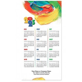 Colorful Creation Tri-Fold Calendar with Logo