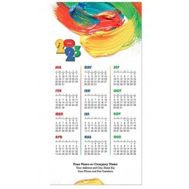 Logo Branded Colorful Creation Tri-Fold Calendar  Logo Branded Colorful Creation Tri-Fold Calendar