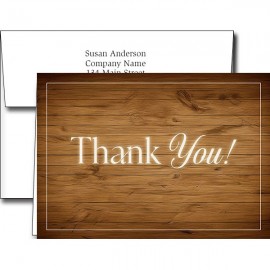Custom Customer Appreciation Greeting Cards w/Imprinted Envelopes