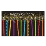 Sparkling Birthday Card with Logo
