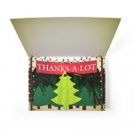 Holiday Premium Ornament Card with Logo