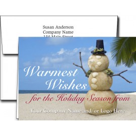 Personalized Logo Holiday Greeting Cards w/Imprinted Envelopes (5"x7")  Personalized Logo Holiday Greeting Cards w/Imprinted Envelopes (5"x7")
