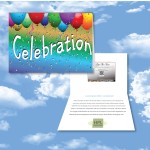 Cloud Nine Celebration Music Download Greeting Card / Party Time V1 & V2 with Logo