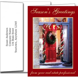 Holiday Greeting Cards w/Imprinted Envelopes with Logo