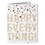 Plantable Seed Paper Holiday Greeting Card - Design BH with Logo