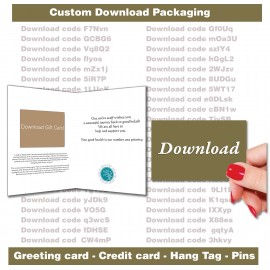 Personalized Songs From the Heart Music Download Card